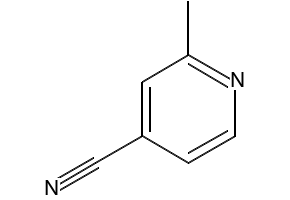 2-Methylisonicotinonitrile structure, CAS 2214-53-1
