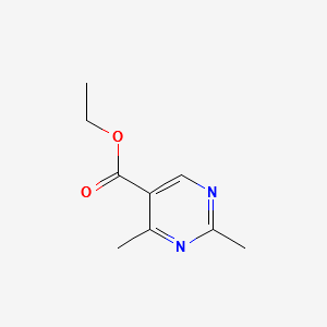 Ethyl-2,4-dimethyl-5-pyrimidinecarboxylate structure, CAS 2226-86-0