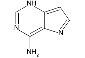 4-Aminopyrrolo[3,2-d]pyrimidine structure, CAS 2227-98-7