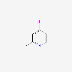 4-Iodo-2-Methylpyridine structure, CAS 22282-65-1