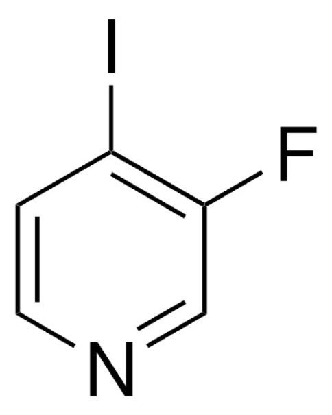 3-Fluoro-4-iodopyridine structure, CAS 22282-75-3
