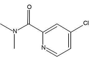 4-Chloro-N,N-diMethylpicolinamide structure, CAS 114780-06-2