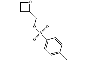 Toluene-4-sulfonicacidoxetan-2-ylmethylester structure, CAS 115845-51-7