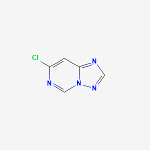 7-Chloro-[1,2,4]triazolo[1,5-c]pyrimidine structure, CAS 1159811-23-0