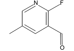 2-Fluoro-5-methylnicotinaldehyde structure, CAS 1160993-95-2