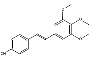 (E)-4-[2-(3,4,5-trimethoxyphenyl)ethenyl]-Phenol structure, CAS 116519-00-7