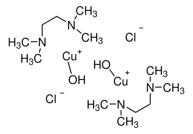 Di-mu-hydroxo-bis-[TEMEDcopper(II)]chloride structure, CAS 30698-64-7