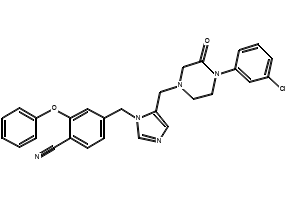 4-Phenoxybenzonitrile structure, CAS 3096-81-9