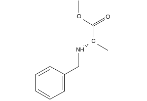 (S)-Methyl2-(benzylamino)propanoate structure, CAS 31022-10-3