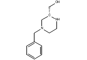(R)-4-Benzyl-2-HydroxyMethylpiperazine structure, CAS 149715-46-8