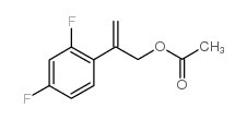 1-2-(2,4-Difluorophenyl)-2-propenolacetate structure, CAS 149809-34-7