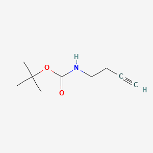 Tert-Butylbut-3-ynylcarbamate structure, CAS 149990-27-2