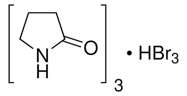 Pyrrolidonehydrotribromide structure, CAS 22580-55-8