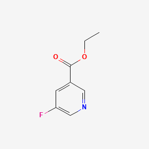 Ethyl5-fluoronicotinate structure, CAS 22620-29-7