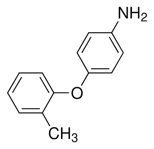2-(2-Methoxy-4-Methylphenoxy)aniline structure, CAS 22751-09-3