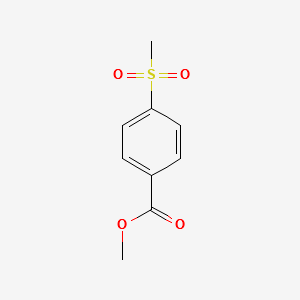 Methyl4-(methylsulfonyl)benzoate structure, CAS 22821-70-1