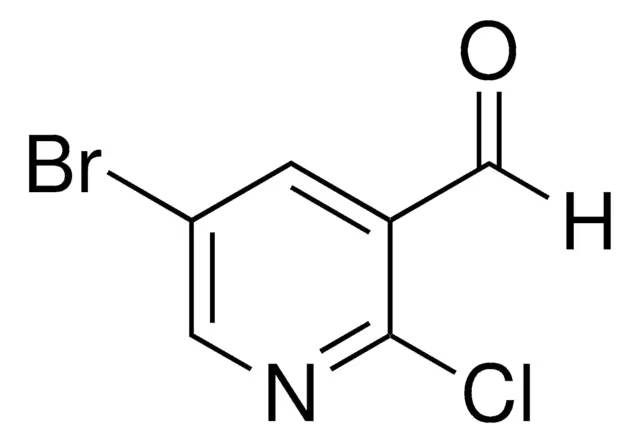 5-Bromo-2-chloronicotinaldehyde structure, CAS 228251-24-9