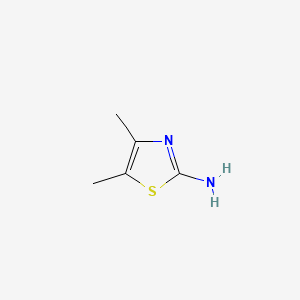 2-Amino-4,5-dimethylthiazole structure, CAS 2289-75-0