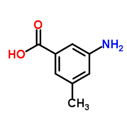 3-Amino-5-methylbenzoicacid structure, CAS 2305-37-5