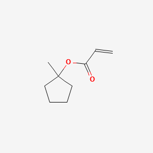 1-Methylcyclopentylacrylate structure, CAS 178889-49-1