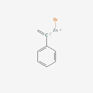 1-Phenylvinylzincbromide structure, CAS 151073-86-8