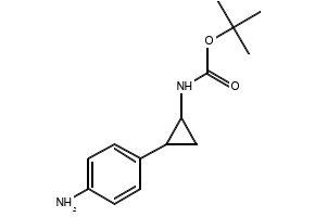 Tert-Butyl(2-(4-aminophenyl)-2-Methylpropyl)carbamate structure, CAS 180081-10-1