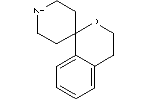 Spiro[isochroman-1,4'-piperidine] structure, CAS 180160-97-8