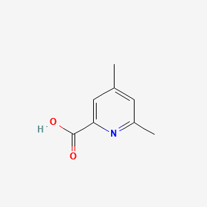 4,6-DiMethylpicolinicacid structure, CAS 18088-10-3