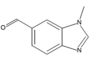 1-Methyl-1H-benzo[d]imidazole-6-carbaldehyde structure, CAS 181867-19-6