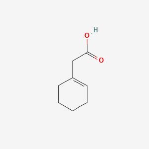 1-Cyclohexenylaceticacid structure, CAS 18294-87-6