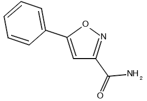 5-Phenyl-3-Isoxazolecarboxamide structure, CAS 23088-52-0