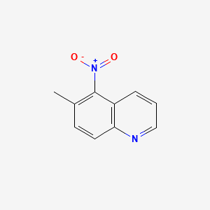 6-Methyl-5-nitroisoquinoline structure, CAS 23141-61-9
