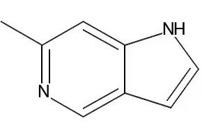 6-Methyl-5-azaindole structure, CAS 183586-34-7