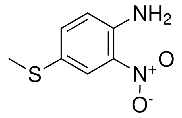 4-(Methylsulfanyl)-2-nitroaniline structure, CAS 23153-09-5