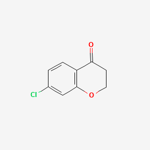 7-Chloro-4-chromanone structure, CAS 18385-72-3