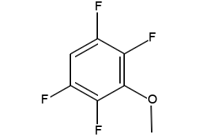 2,3,5,6-Tetrafluoroanisole structure, CAS 2324-98-3