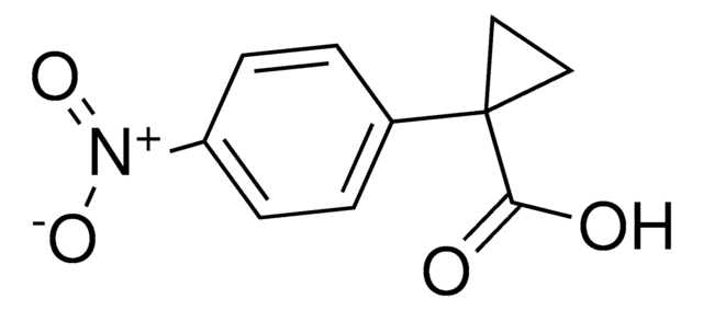1-(4-Nitrophenyl)cyclopropanecarboxylicacid structure, CAS 23348-99-4