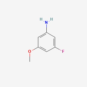 3-Fluoro-5-methoxyaniline structure, CAS 2339-58-4