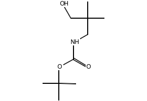 Tert-butyl3-Hydroxy-2,2-diMethylpropylcarbamate structure, CAS 184357-44-6
