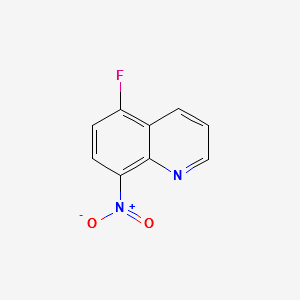 5-Fluoro-8-nitroquinoline structure, CAS 152167-85-6