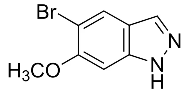 5-Bromo-6-methoxy-1H-indazole structure, CAS 152626-78-3