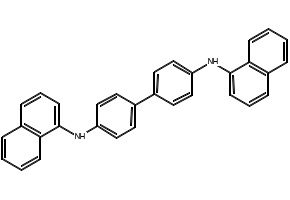 N,N'-Di(1-Naphthyl)benzidine structure, CAS 152670-41-2