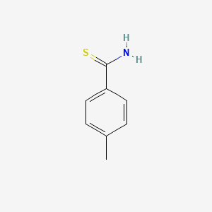 4-Methylbenzenethioamide structure, CAS 2362-62-1