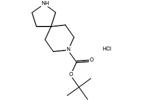 Tert-butyl2-benzyl-2,8-diazaspiro[4.5]decane-8-carboxylate structure, CAS 236406-40-9