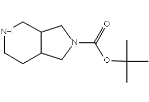 Tert-butylHexahydro-1H-Pyrrolo[3,4-C]Pyridine-2(3H)-Carboxylate structure, CAS 236406-56-7