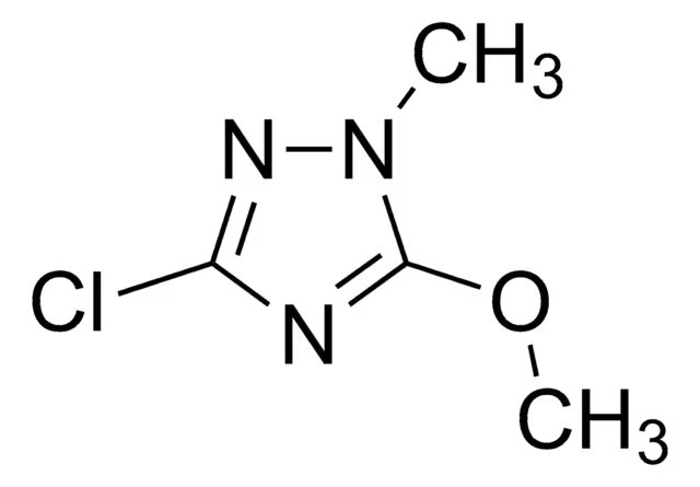 3-Chloro-5-methyl-1,2,4-triazole structure, CAS 15285-15-1