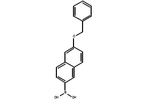 6-Benzyloxy-2-naphthylboronicacid structure, CAS 152915-83-8