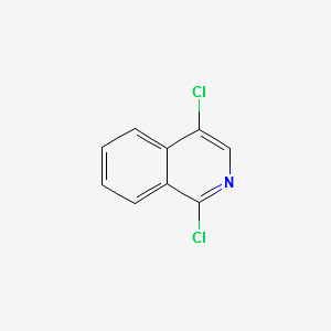 1,4-Dichloroisoquinoline structure, CAS 15298-58-5