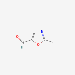 2-Methyloxazole-5-carbaldehyde structure, CAS 153138-05-7