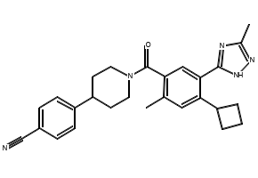 4-[1-(1,2,4-Triazolyl)methyl]benzonitrile structure, CAS 15319-56-1